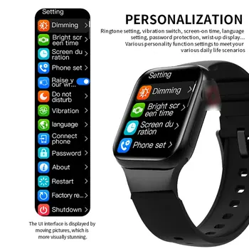 Fuld Skærm Smartwatch HW12 Smart Ur Serie 6 Bluetooth Opkald, Musik, Spiller Smart Armbånd Til Android iPhone, Smarte Enheder