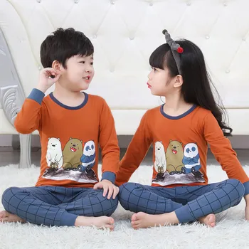 Børn Pyjamas Drenge Nattøj Baby Pige Tøj Bomuld Sætter Børn Homewear Totoro Pyjamas til Piger Pyjamas Børn Pijama bebe