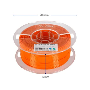 YouSu PETG Filament 1.75 MM Høj Styrke Dimensionel Nøjagtighed Ingen Tilstopning Filamenter Udskrivning Consmables for 3D-Printere
