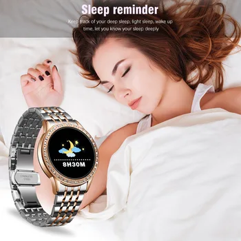 LIGE 2020 Smarte ure formen og kvinder Heartrate sove overvågning Waterproofsports Smartwatch Fitnesstracker Reloj inteligente