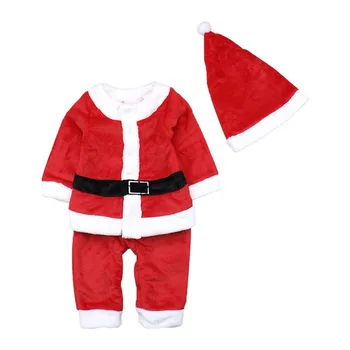 Tøj til Babyer, Efterår og Vinter Tøj Jul Tøj Nyfødte Santa Claus Ydeevne Bære Baby Pige Kravler Tøj