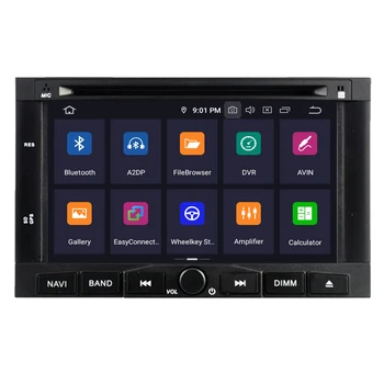 For Peugeot 3008 5008 Partner Berlingo Android 10 Autoradio Bil DVD-Afspiller Radio Stereo GPS-Navigation og Multimedie-System