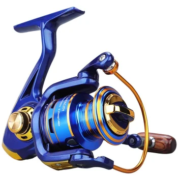 Sougayilang Spinning-Fiskeri Hjuls Aluminium Spole 12BB 5.2:1 Lys Vægt Fiskeri Hjul til Bas Karpe Fiskeri Båd Fiskeri