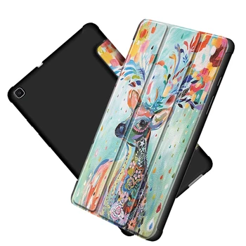 Taske til Samsung Galaxy Tab Et 8,0 2019 Tablet PU Læder Cover til Samsung Tablet tab 8.0 T290 Sag