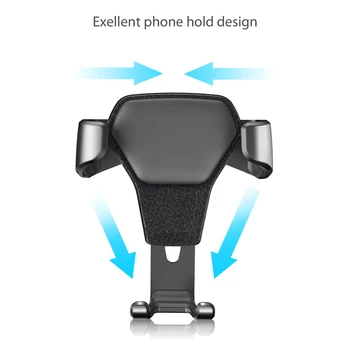 Unikke Tyngdekraften Bil SmartPhone Holder Smil Klip Bil Air Vent Mount GPS holder Til Foton Midi-V3 V5 U201 Tunland Ix7 Ix5 Im6 Im8