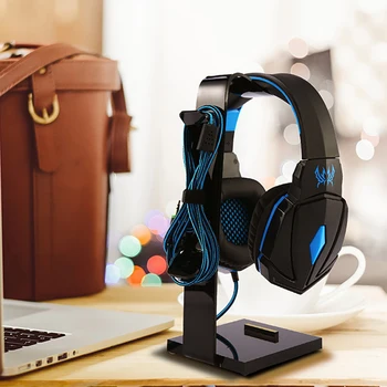 Nye Mode, Enkel Gaming Vugge Akryl Headset Stå Multifunktionelle Hovedtelefoner Holderen Display For Hovedtelefon