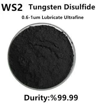 WS2 Pulver, Wolfram Disulfid Solid Smøre Ultrafine Høj Temperatur slidstyrke 0.6-1um