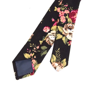 XGVOKH Slips Bomuld, 5cm Print Slips Slank slips til Mænd Blomster Bryllup Part Bowtie tilbehør til Beklædningsgenstande binde tørklædet