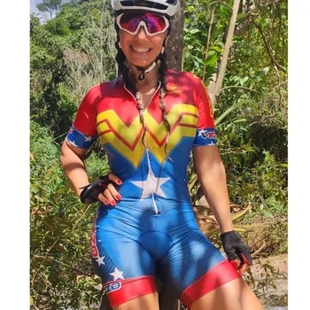 2020 nye VEZZO team kvindernes triathlon tri dragt cykling trøjer tætsiddende kører sport kroppen jumpsuits brugerdefinerede cykling trøjer