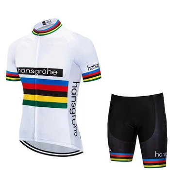 2019 Nye Hansgrohe team cycling jersey roupa ciclismo bib shorts sæt åndbar Shirt maillot ciclismo Mænd Maillot Culotte bære