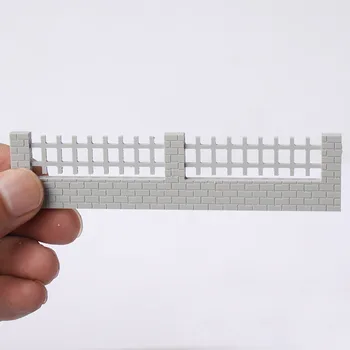 10stk/masse Nye Arkitektur Skala Model Mini DIY Bygning Udendørs ABS Plast Materiale Moderne Stil Haven Hegnet