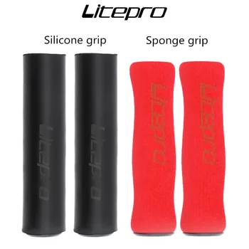 Cykel-ultra-let greb svamp silikone anti-skid stødabsorbering sved-absorberende greb 22.2 mmhandlebar universal