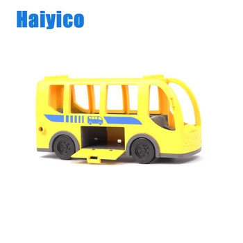 Stor bus model car Store partikler byggesten tilbehør kompatible Duplos Transport Indsætte uddannelse børn Legetøj