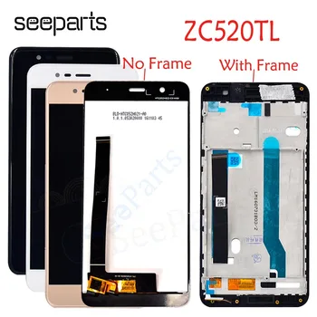 For Asus Zenfone 3 Max ZC520TL LCD-Skærm Touch screen Digitizer Assembly med Ramme Udskiftning 5.2