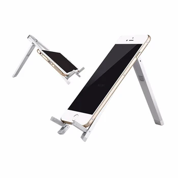 Universal telefonen Stå Aluminium Metal Bærbare Sammenklappelig Holderen Til iPad Luft Mini til iPhone Tablet Mount bruser stander