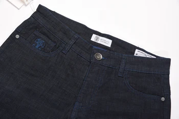 MILLIARDÆR TACE & SHARK jeans mænd 2018 lancere fashion comfort broderi solid farve mandlige tøfler forskellige Små one size