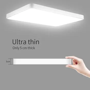 72W LED loftslampe Ultra tynd Indendørs Ned Lys til Badeværelse Køkken Stue Square-Belysning USA EU ' s Lokale Hurtig levering