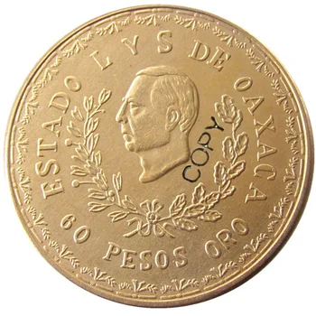 Mexico 60 PEOSO 1916 Forgyldt Kopi Mønt