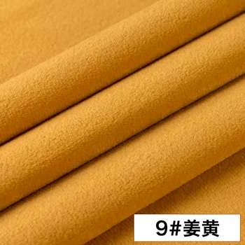 Guld silke, Fløjl stof flannel kort blød Klud Syning DIY til gardin pude sofa bord dække tøj dekorative 150*50cm