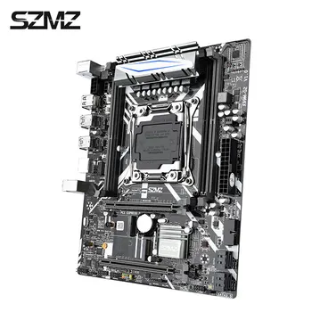 SZMZ X99 LGA2011 V3 bundkort sæt med 2*8=16 gb DDR4 2133MHZ ECC REG RAM og E5 2630L V3-processor