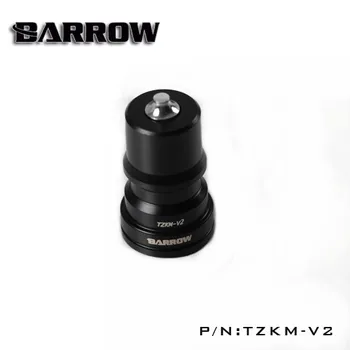 Barrow TZKM-V2 sort sølv vand køling fittings forsegling hurtig kobling plug