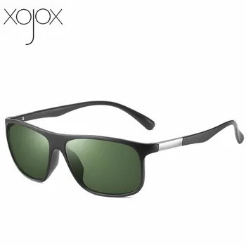 XojoX Klassiske Firkantede Solbriller Mænd Vintage Mærke Deisgner Kørsel Sol Briller Mandlige Udendørs Beskyttelsesbriller Personlighed Brillerne UV400