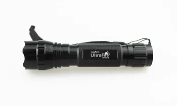 U-F WF-501B CREE XP-E2 585nm Gult Lys 400lm 1-Tilstand OP LED Lommelygte (1 x 18650)