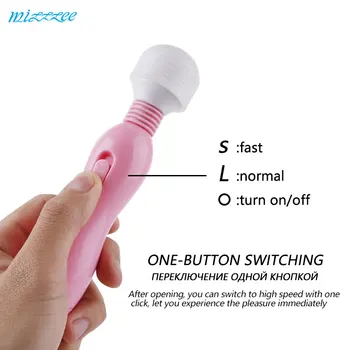 Sexlegetøj til Kvinde Klitoris Vibrator G spot Stimulere Vibratorer AV erotisk legetøj par Erotisk Magic Wand Sex Shop voksne