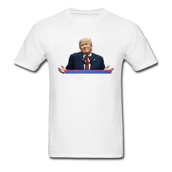 Glade Idioter Dag!2018 Donald Trump Præsident T-shirt Mænd Sort T-Shirt Amerika Toppe Bomuld Tee Hipster 3D Tøj