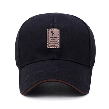 2019 Nye Mode EDIKO Mærke Baseball Cap Høj Kvalitet Casual Hat Foråret Mand Kvinde Bomuld Justerbar Solid Farve, Mærke Golf Knogle