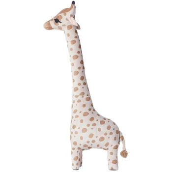 Stort Virkelige Liv Giraf Plys Legetøj Søde Tøjdyr, Dukker Bløde Simulering Giraf Dukke Fødselsdag Gave Børn Toy Soveværelse Indretning