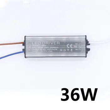 LED Driver 600mA 36W Til Led Strømforsyning AC85-265V Belysning Transformere Til Udendørs vandtæt Udgang 36-65V