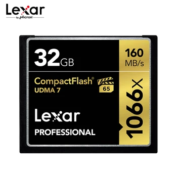 Lexar 1066x JF UDMA 7 128 gb CF-Kort 32gb Hukommelseskort på Op til 160 mb/s VPG-65 64 gb Compact flash kort for Full-HD/3D og 4K video