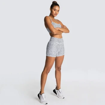 2 stk/sæt Yoga-Sæt Kvinder Excel Shorts med Høj Talje Sports Bukser Udendørs Biker Leggings Kvinder Sports Gym Sæt