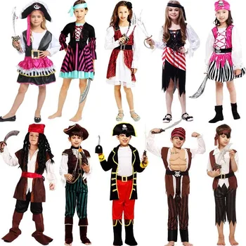 Halloween kostumer til pige børn barn børn er drenge piger skræmmende pirates of the caribbean kostume pirat kostume jack sparrow