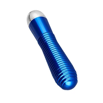20 Speed Metallisk AV Stick Gevind Vibrator til G-punktet, Klitoris Stimulator Dildo Vibrator Sex Toy Vandtæt Blå