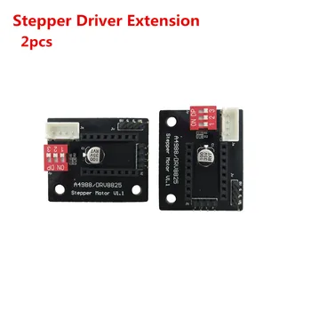 2stk stepper driver extender V1.1 A4988 DRV8825 stepper driver udvidelse panel motor ekstra adapter breakout yrelsen expandor