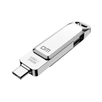DM USB-Flash-Drev-Type-C USB-3.1 Pen-Drev med Høj hastighed PD168 32GB, 64GB 128GB 256GB For Smart Telefon, Tablet, Bærbar Til MacBook