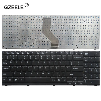 GZEELE OS Laptop Tastatur Til MEDION P661X P6612 P7614 MD96640 E6212 for LG E6212 E7212 engelsk sort tastatur