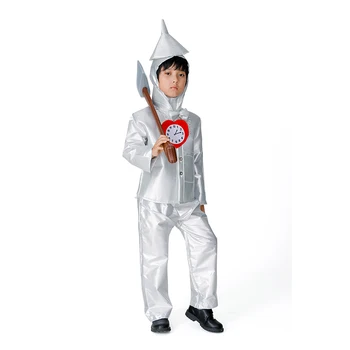 Filmen The Wizard of OZ Tin Man Cosplay Kostume Drenge Børn Halloween, Karneval Børn Fantasia Cosplay Passer til