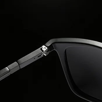 Souson brand design damer polariseret farverige solbriller solbriller fashion night vision goggles aluminium magnesium templer