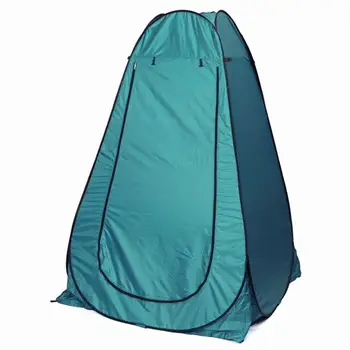 Bærbare Privatliv Camping Brusebad Toilet Automatisk Popup Telt med UV-Beskyttelse Udendørs Dressing Telt 120x120x190cm