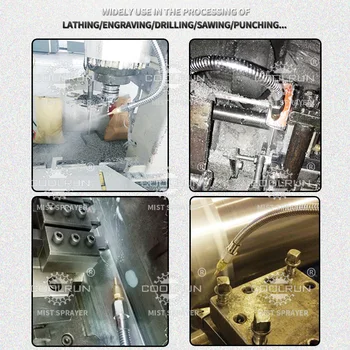 Ingen-Lækage Tåge Kølevæske Spray Smøring af Systemet Tåge Køling Sprøjte CNC Drejebænk Fræse-Bore Engraving Machine Tool