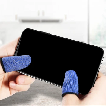 10stk Mobile Spil Controller Finger Ærme Anti-Sved Genanvendelige Åndbar Fuld Tryk på Sn Finger Indstillet til PUBG
