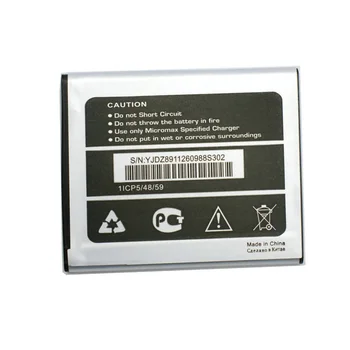Udskiftning Mobiltelefon Batteri For Micromax S302 Smart Telefon Batteri Akkumulator-1450mAh