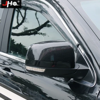 JHO Carbon Korn Bil Side Rear View Mirror Cover Trim For Jeep Grand Cherokee 2011-2020 2019 2017 2016 Begrænset WK2 2018
