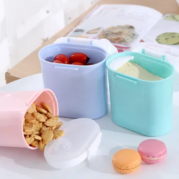 Baby Mælkepulver Container Modermælkserstatning Dispenser Bærbare Stabelbare Snacks Opbevaringsboks Newst