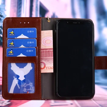 PU Læder Tegnebog Flip Case-Phone Cover Til Motorola MOTO G7 Magt G6 G5S G4 G5 E5 C plus Z2 Z3 spille X4 med Stå og kort slot
