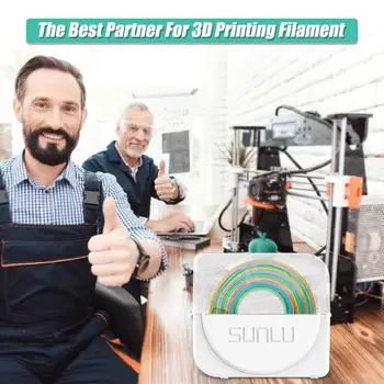 Enotepad 3D-Print-Mate Fila Tørretumbler S1 Max Filament Opbevaring Holder Rainbow SILKE Filament for 3D-printere FDM