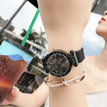 Luksus 2020 Armbåndsur Ladies' Ure Kløver af Fire Blade, der Kører Ure 360 Graders Roterende Kvinders Watch relojes para mujer